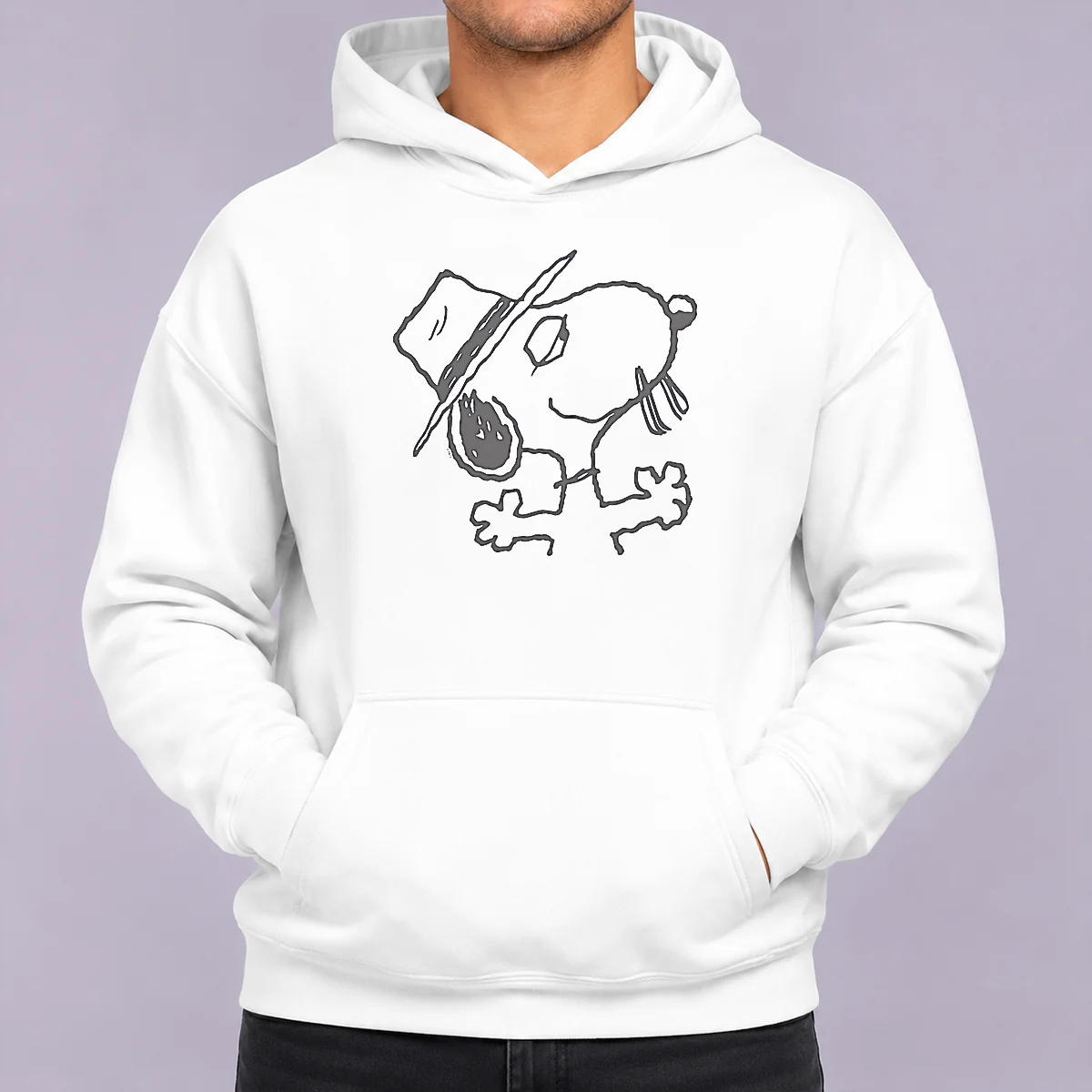 Original Peanuts Spike Larger Than Life Hoodie