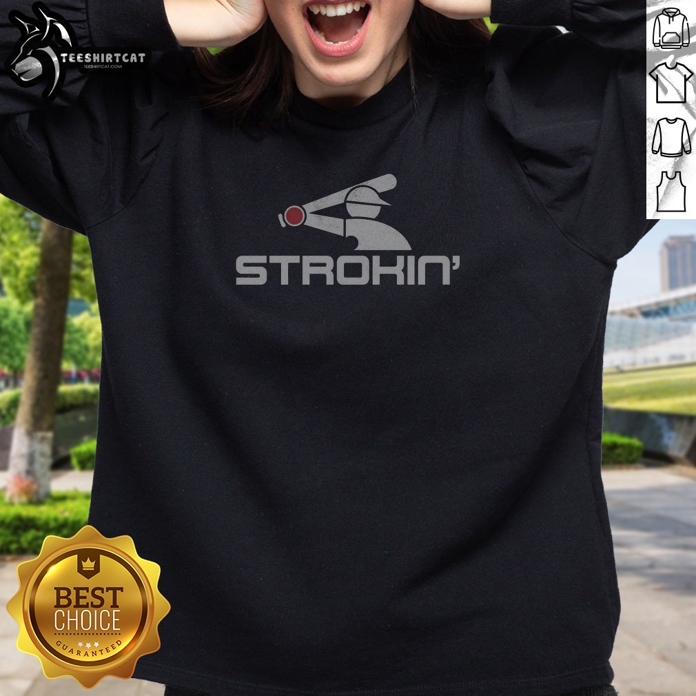 Original Strokin White Sox Logo Sweatshirt