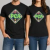 Premium CF PCA 4 Baseball Diamond Mascot Design Logo And Team Pride Sport Performance t shirt in dark color with mascot and team pride graphics