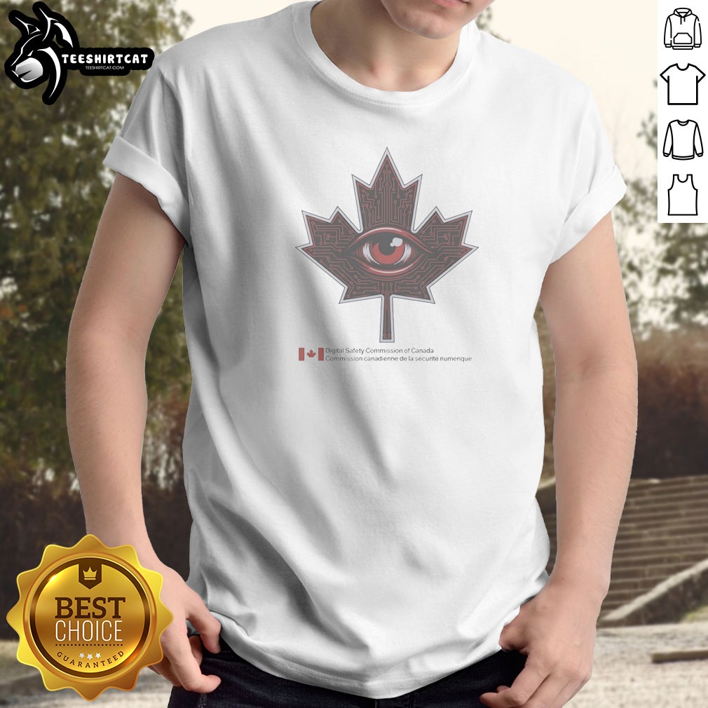 Premium Digital Safety Commission Of Canada Shirt Premium Digital Safety Commission Of Canada Shirt