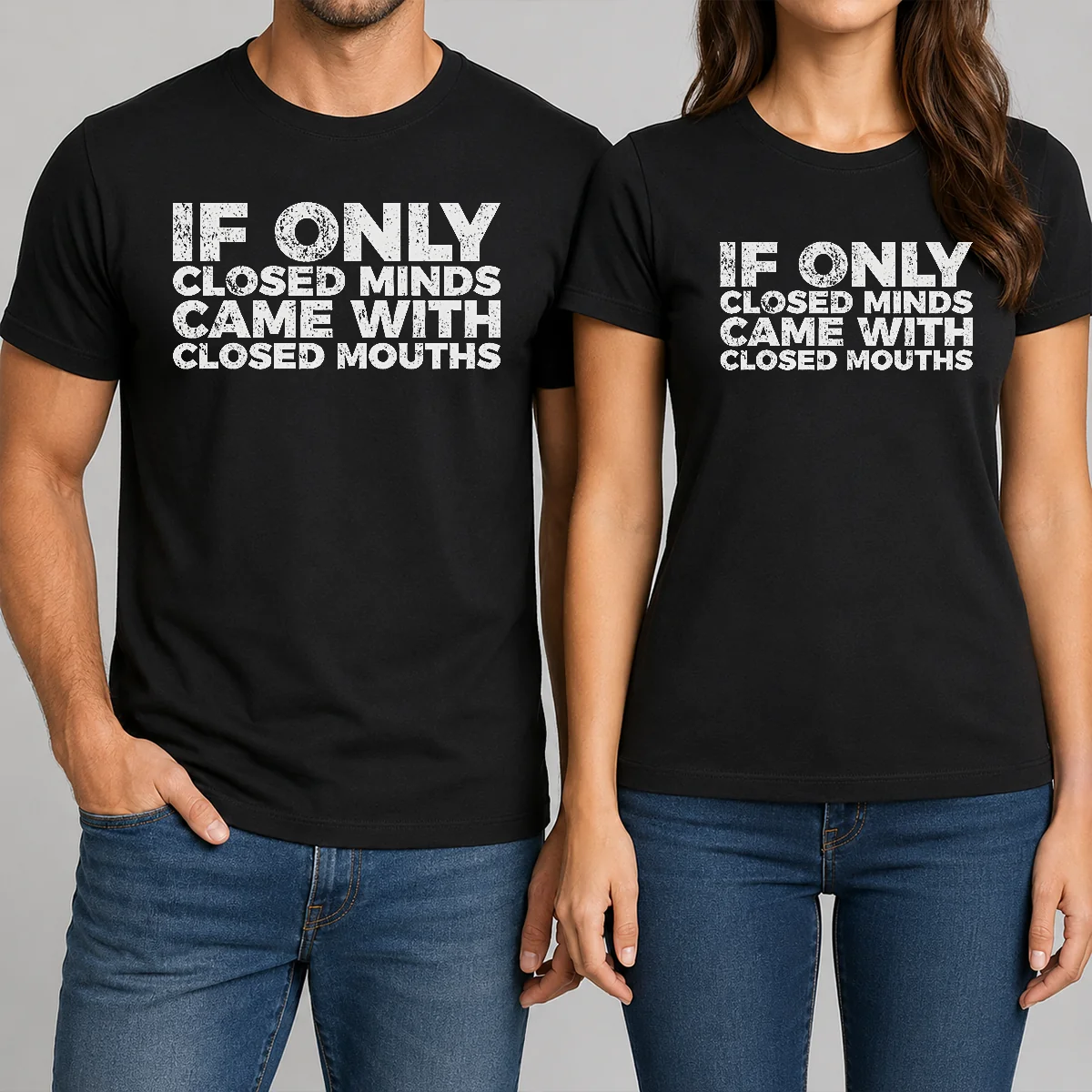 Premium If Only Closed Minds Came Shirt Premium If Only Closed Minds Came Shirt