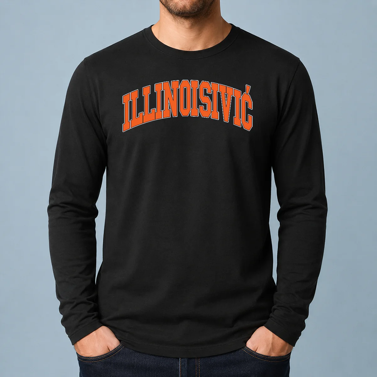 Premium Illinoisivic Il Balkan Ball Long Sleeve Shirt