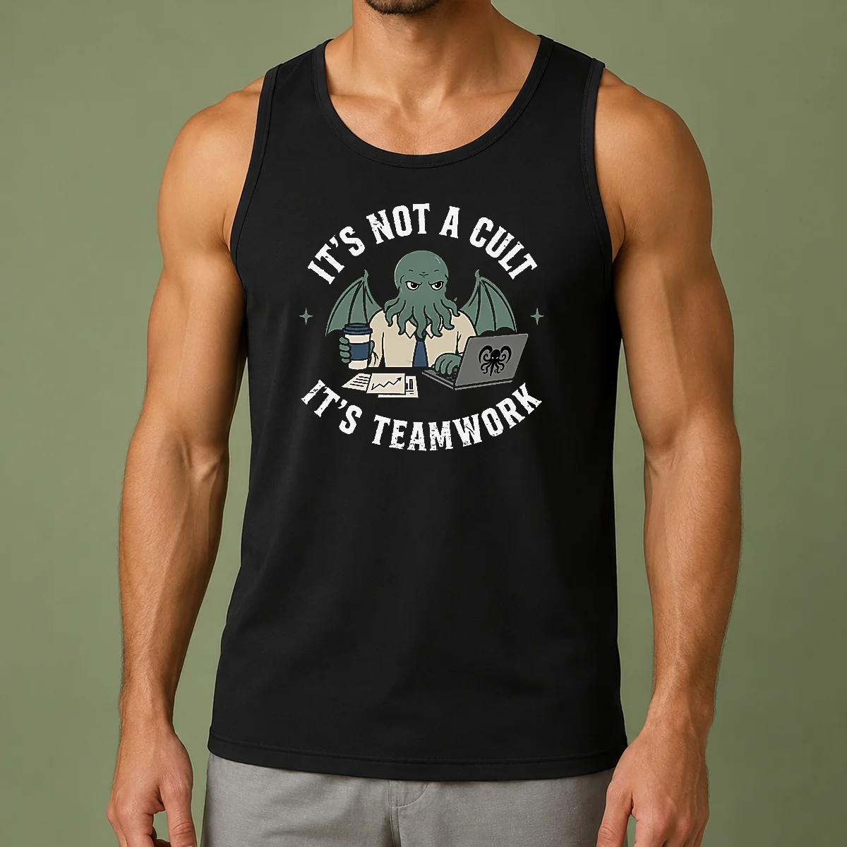 Premium It'S Not A Cult It'S Teamwork Tank Top