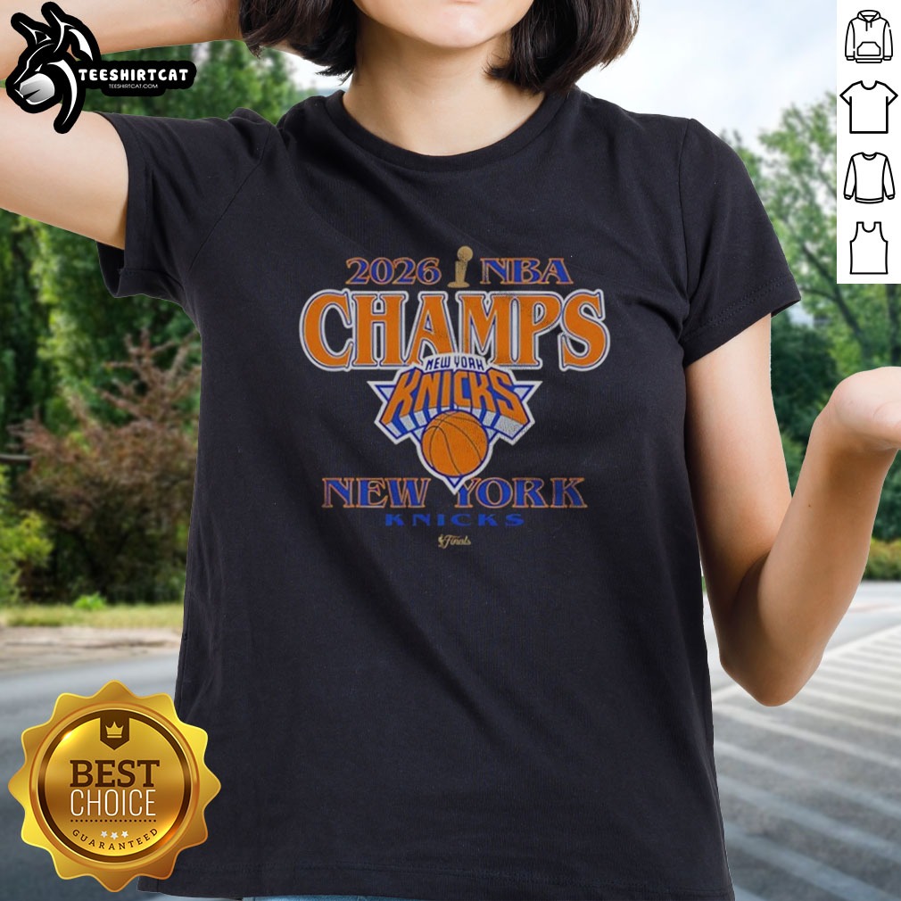 Premium New York Knicks 2026 NBA Champions Vintage Shirt on Ladies Shirt Premium New York Knicks 2026 NBA Champions Vintage Shirt shown as a ladies shirt preview