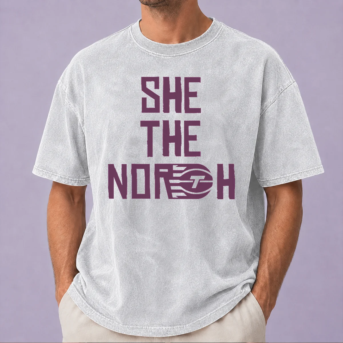 Premium Toronto Tempo She The North Washed T-Shirt