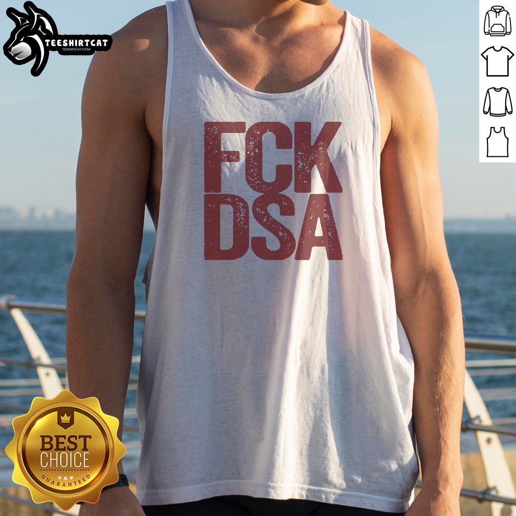 Pretty Fck Dsa Logo Tank Top