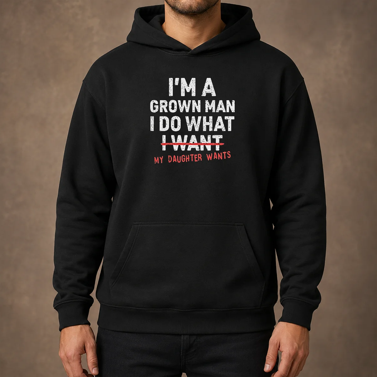 Pretty I'M A Grown Do What I Want My Daughter Wants Hoodie