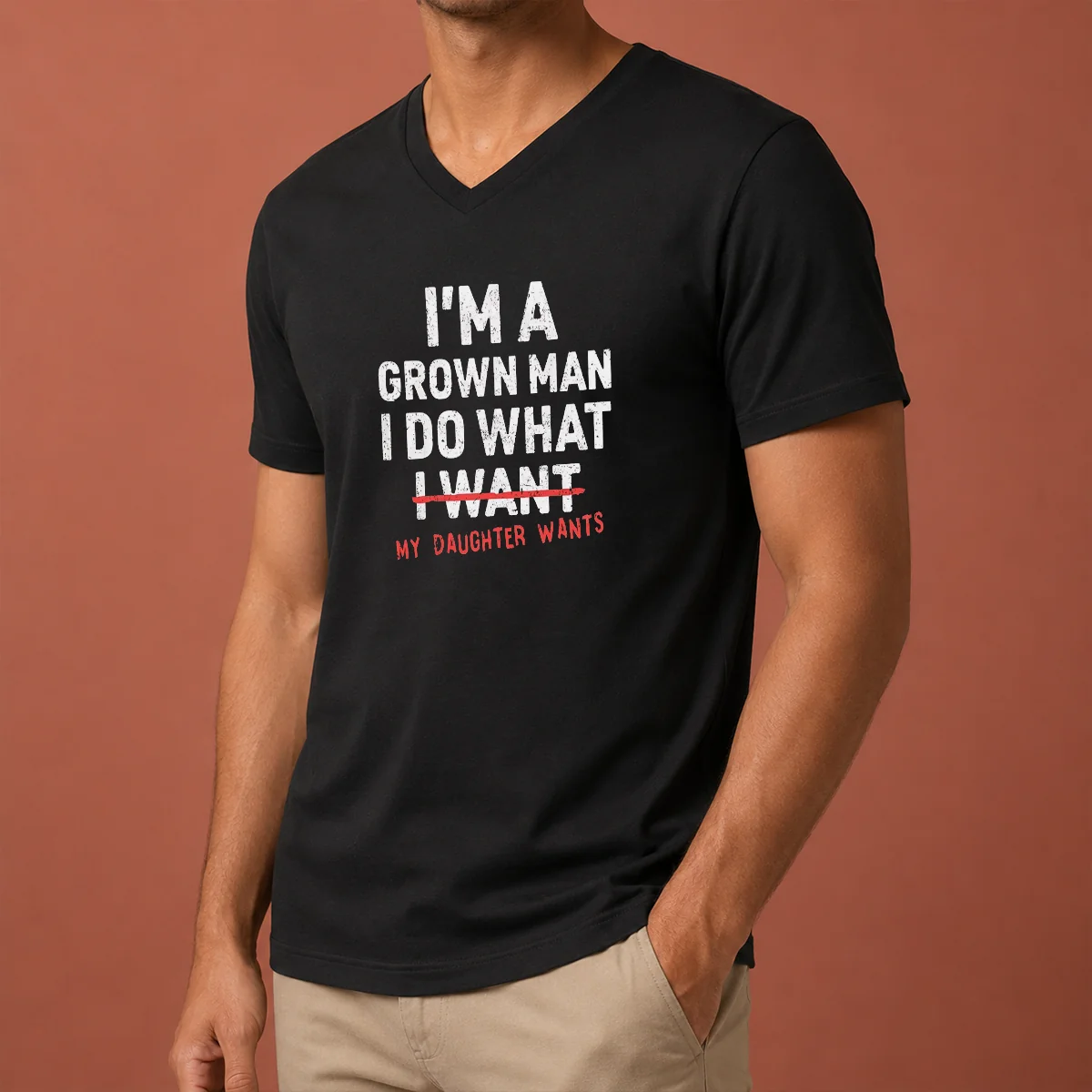 Pretty I'M A Grown Do What V-Neck Shirt Pretty I'M A Grown Do What V-Neck Shirt