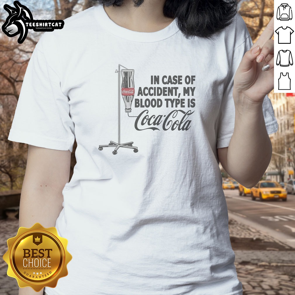 Pretty In Case Of My Accident Ladies Shirt Pretty In Case Of My Accident Ladies Shirt