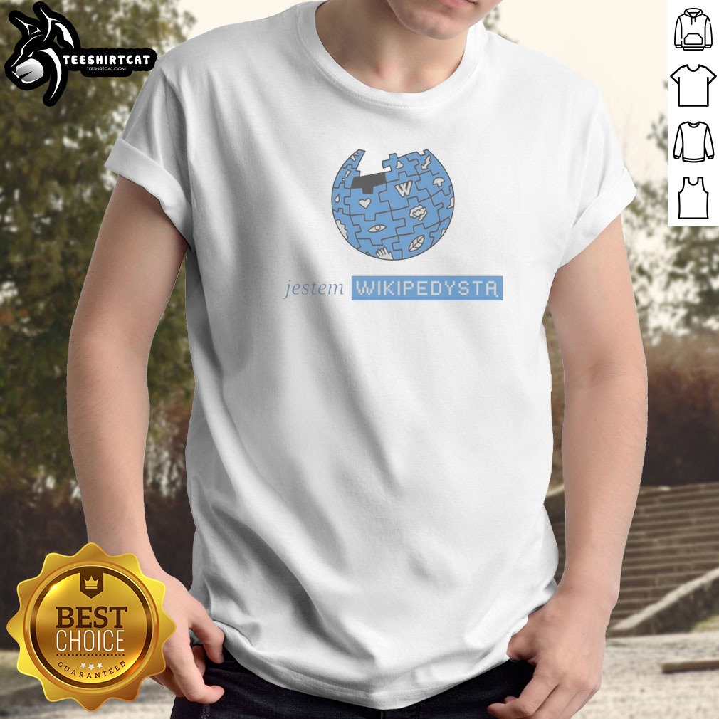 Pretty Jestem Wikipedysta Logo Shirt Pretty Jestem Wikipedysta Logo Shirt
