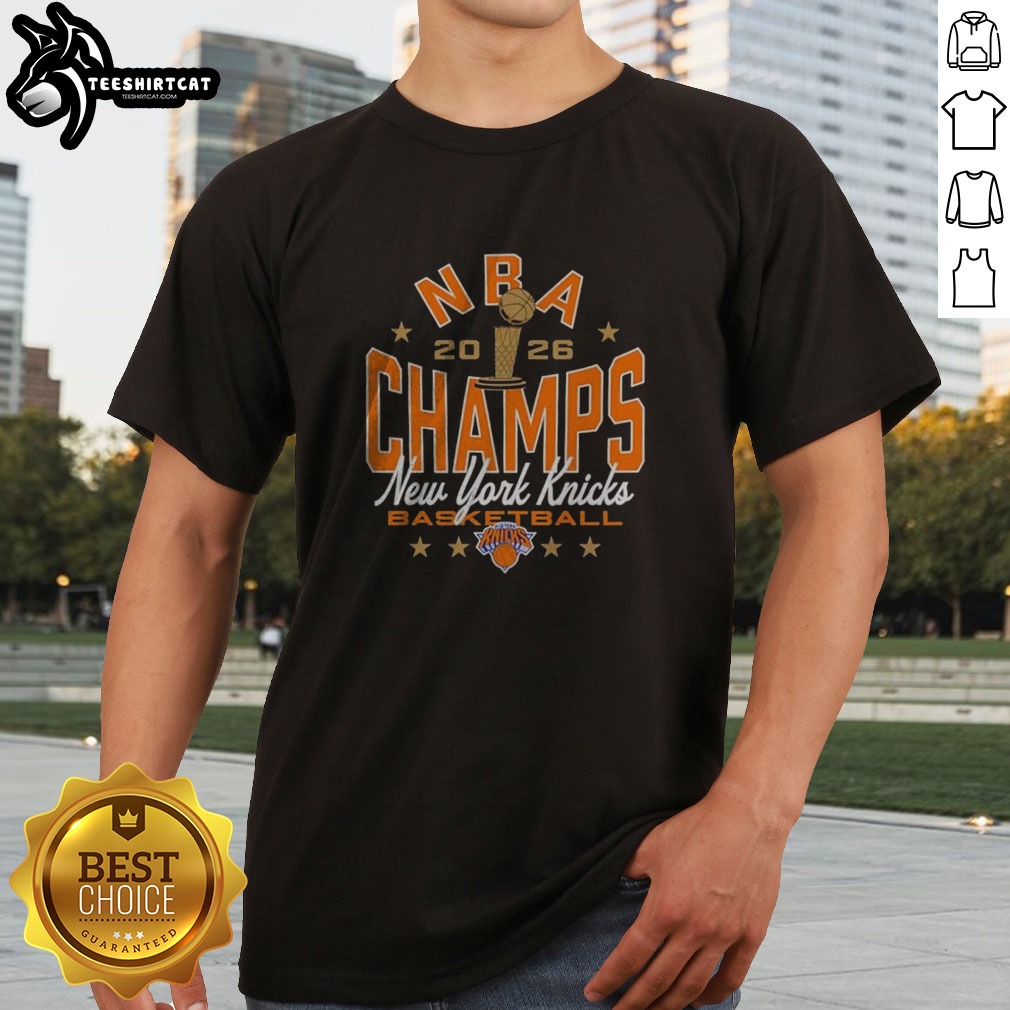 Pretty New York Knicks 2026 NBA Champions Basketball Fan Shirt on Classic Shirt Pretty New York Knicks 2026 NBA Champions Basketball Fan Shirt shown as a classic shirt preview