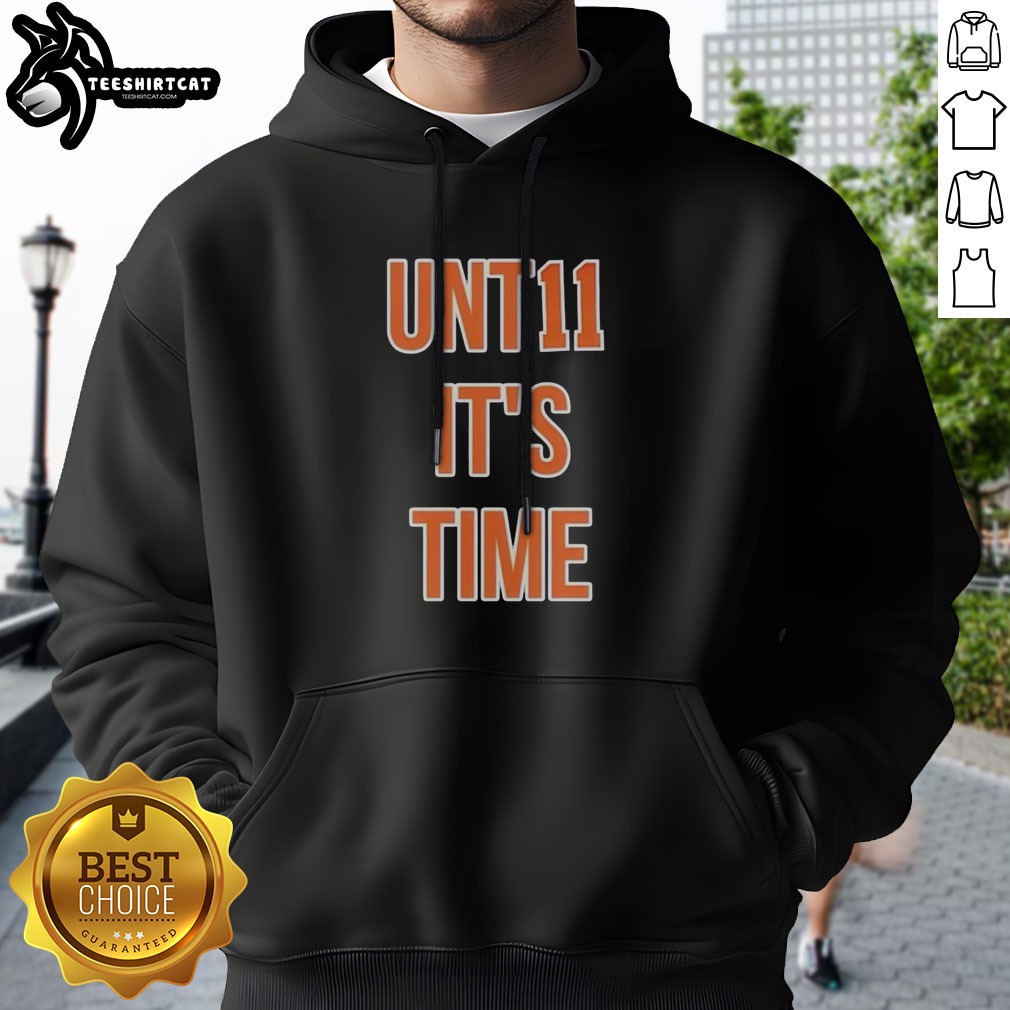 Pretty New York Knicks Unt11 It'S Time Shirt on Hoodie Pretty New York Knicks Unt11 It'S Time Shirt shown as a hoodie preview