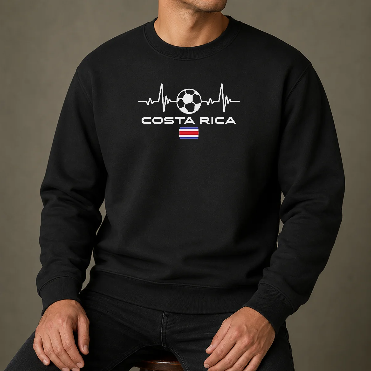 Top Costa Rica Football Soccer Sweater