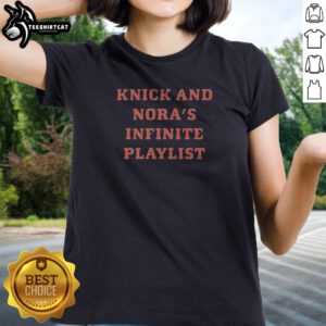 Top Knick And Norah'S Infinite Playlist ladies shirt featuring a casual fit and short sleeves
