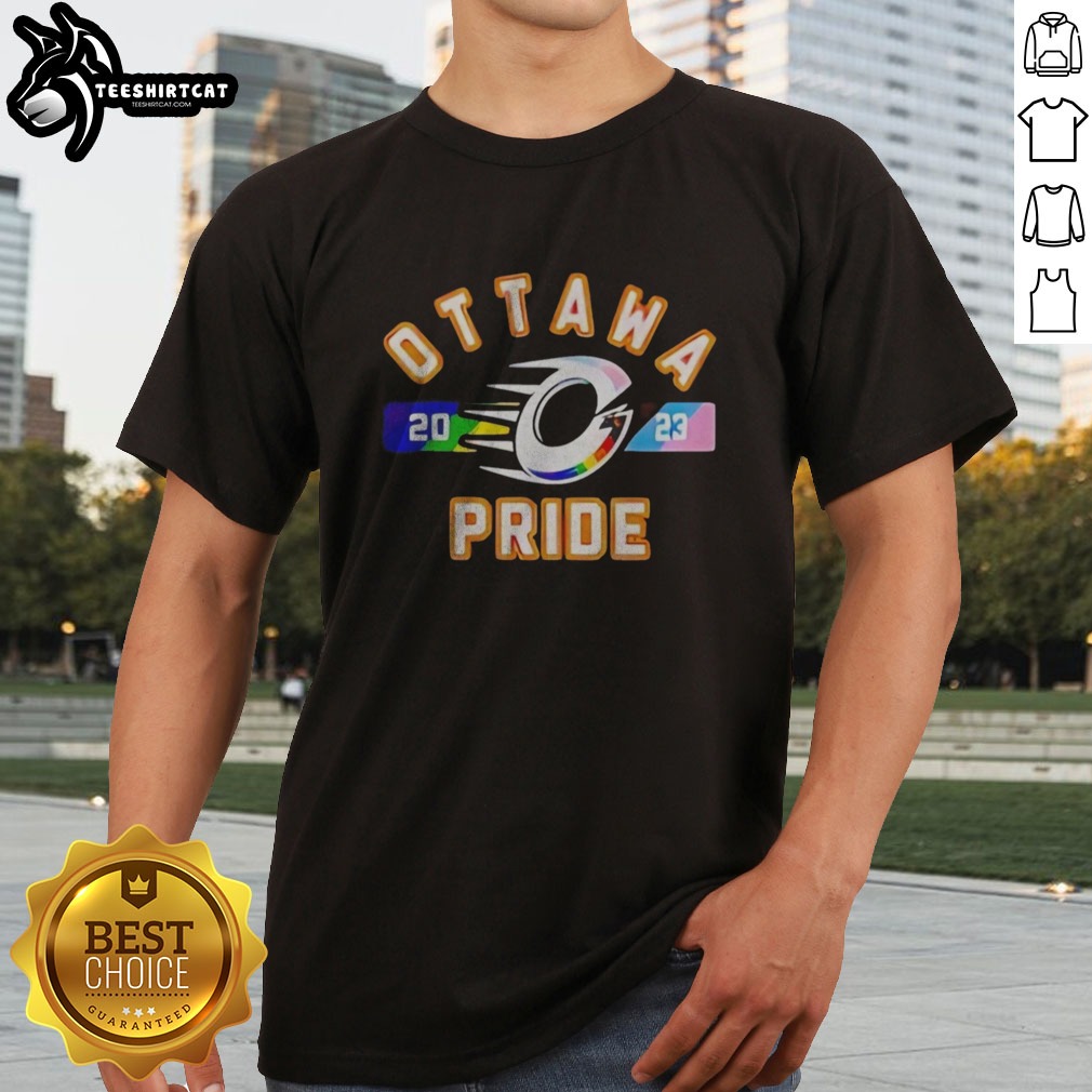 Top Ottawa Charge Pride Month Shirt on Classic Shirt Top Ottawa Charge Pride Month Shirt shown as a classic shirt preview