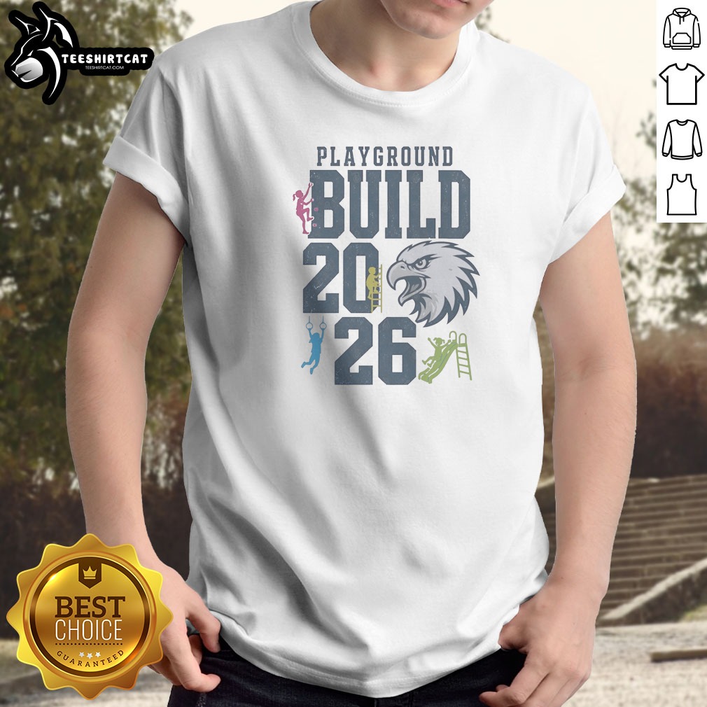 Top Playground Build 2026 Eagle Mascot Shirt Top Playground Build 2026 Eagle Mascot Shirt