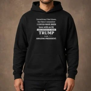 Top Political Satire Trump Is An Amazing President Hoodie