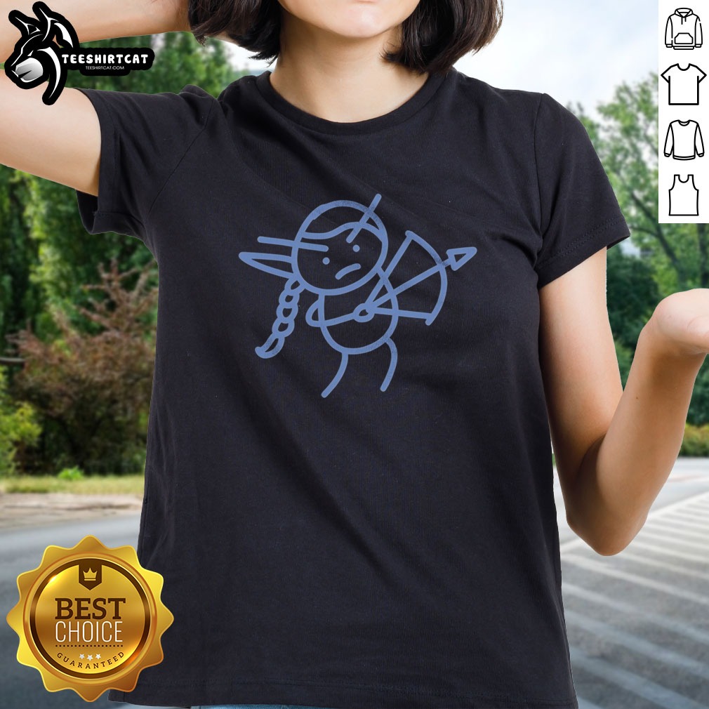 Top Team Liquid RWF Derp Holding Bow And Arrow Shirt on Ladies Shirt Top Team Liquid RWF Derp Holding Bow And Arrow Shirt shown as a ladies shirt preview