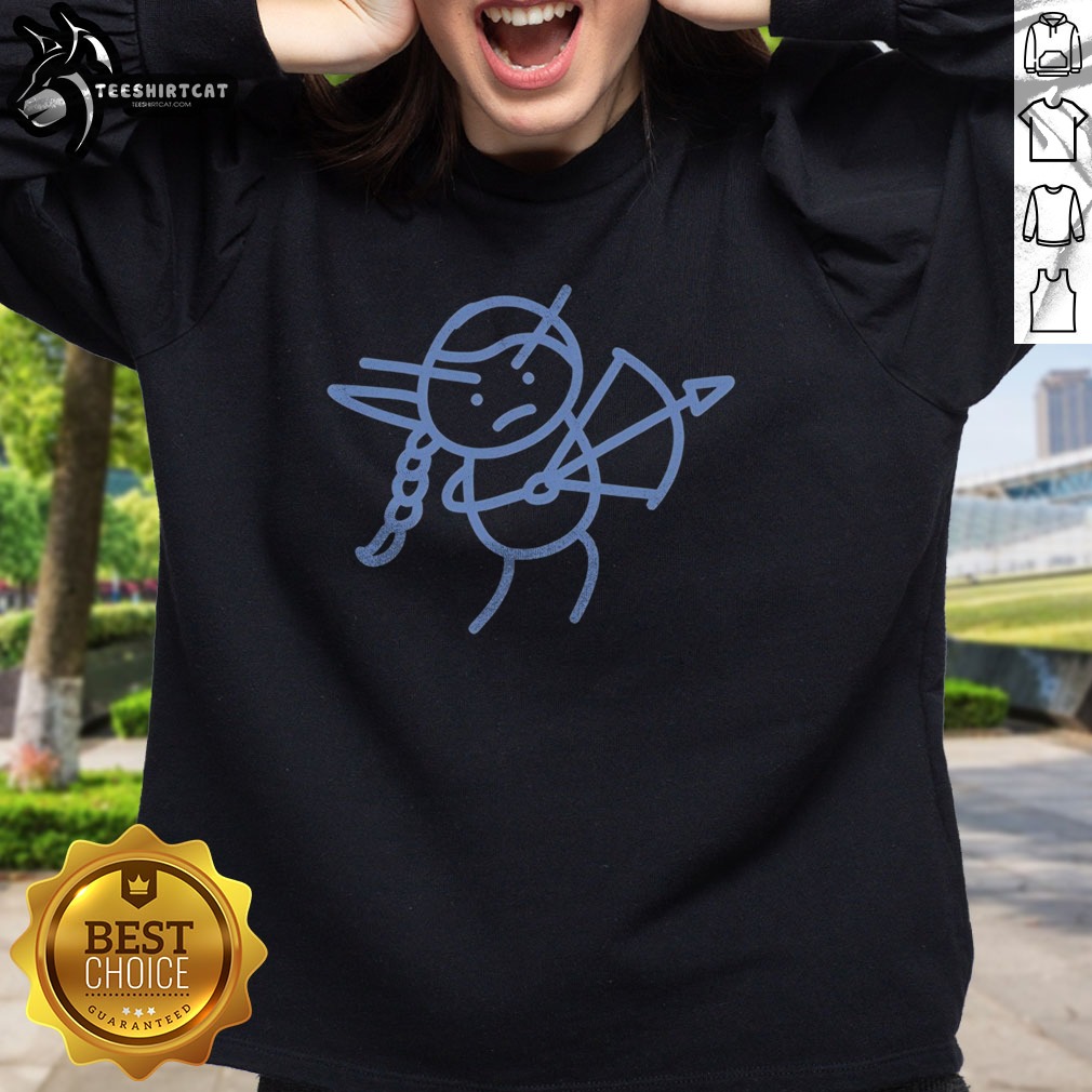 Top Team Liquid RWF Derp Holding Bow And Arrow Shirt on Sweatshirt Top Team Liquid RWF Derp Holding Bow And Arrow Shirt shown as a sweatshirt preview