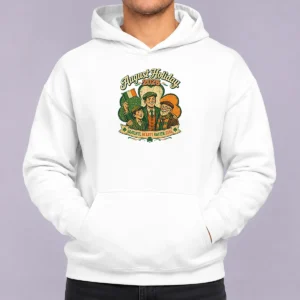 Awesome August Holiday Ireland Family Gratitude Vintage Hoodie