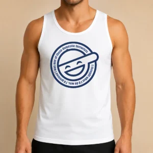 Awesome Ghost In The Shell Laughing Man I Thought What I'D Do Was I'D Pretend I Was One Of Those Domestic Terrorists Tank Top