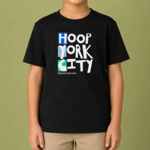 Awesome Hoop York City Kids T-Shirt