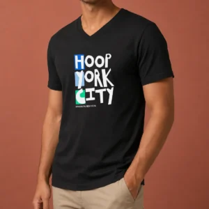 Awesome Hoop York City V-Neck Shirt