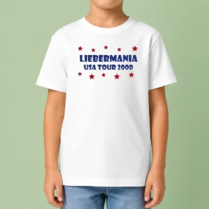 Awesome Liebermania USA Tour 2000 Joe Lieberman Kids T-Shirt