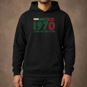 Awesome Pretty Retro Mexico 1970 Limited Edition Hoodie