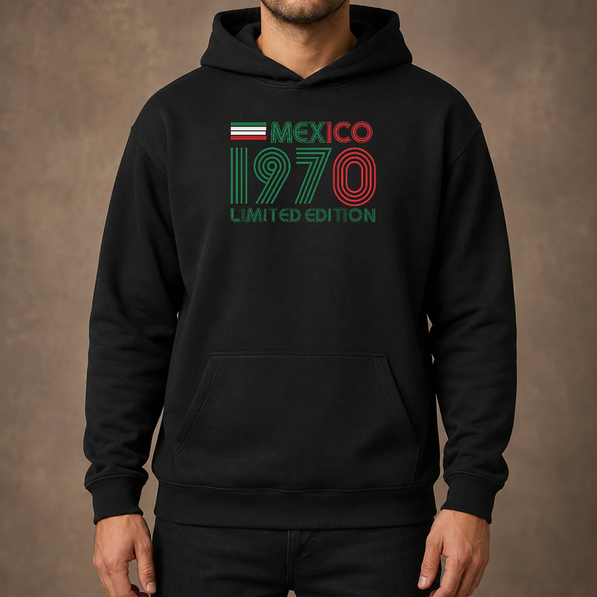 Awesome Pretty Retro Mexico 1970 Limited Edition Hoodie