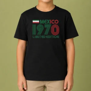 Awesome Pretty Retro Mexico 1970 Limited Edition Kids T-Shirt