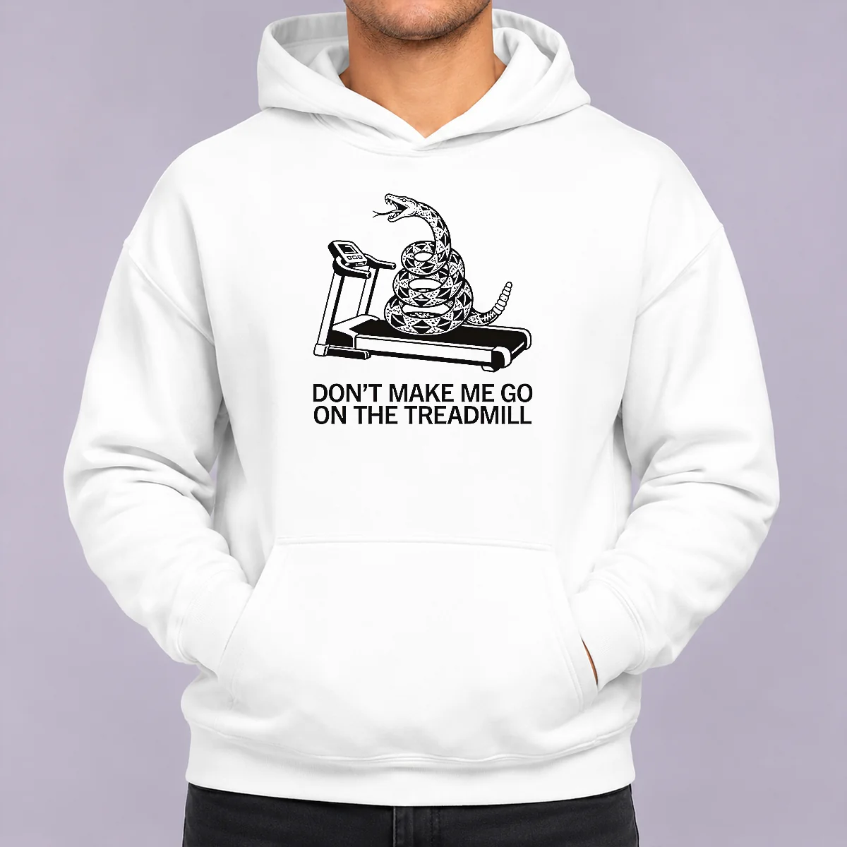 Funny Dont Treadmill On Me Hoodie