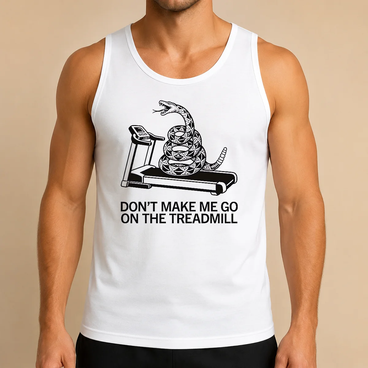 Funny Dont Treadmill On Me Tank Top