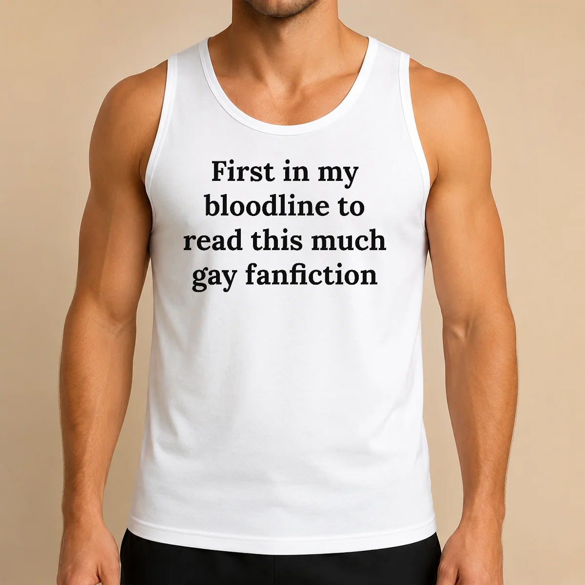 Funny First In My Bloodline To Read This Much Gay Fanfiction Shirt - Image 3