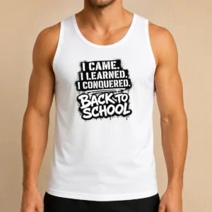 Funny Good Back To School Stencil For Bold Learners Tank Top