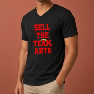Funny Good Sell The Team Arte V-Neck Shirt