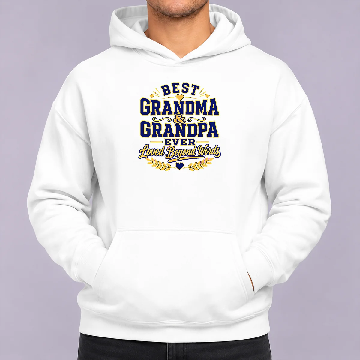 Funny Official Grandparents Day Typography With Family Love Gratitude Hoodie