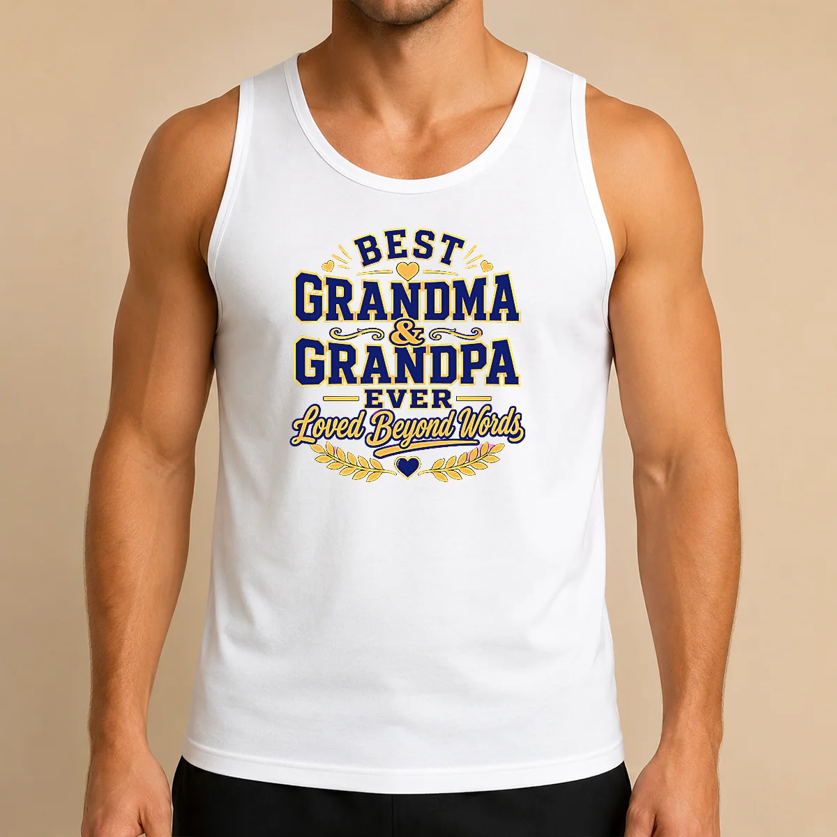 Funny Official Grandparents Day Typography With Family Love Gratitude Tank Top