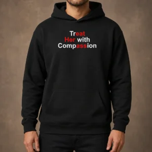 Good Treat Her With Compassion Hoodie