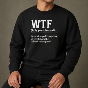Good WTF Holy Paraphrased Sweater
