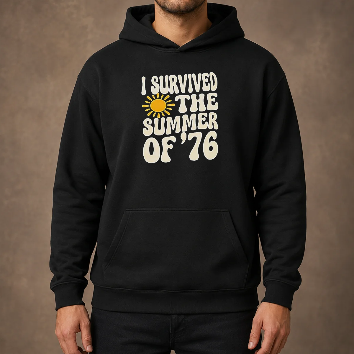 Happy Good I Survived The Summer Of '76 1976 Vintage Hoodie