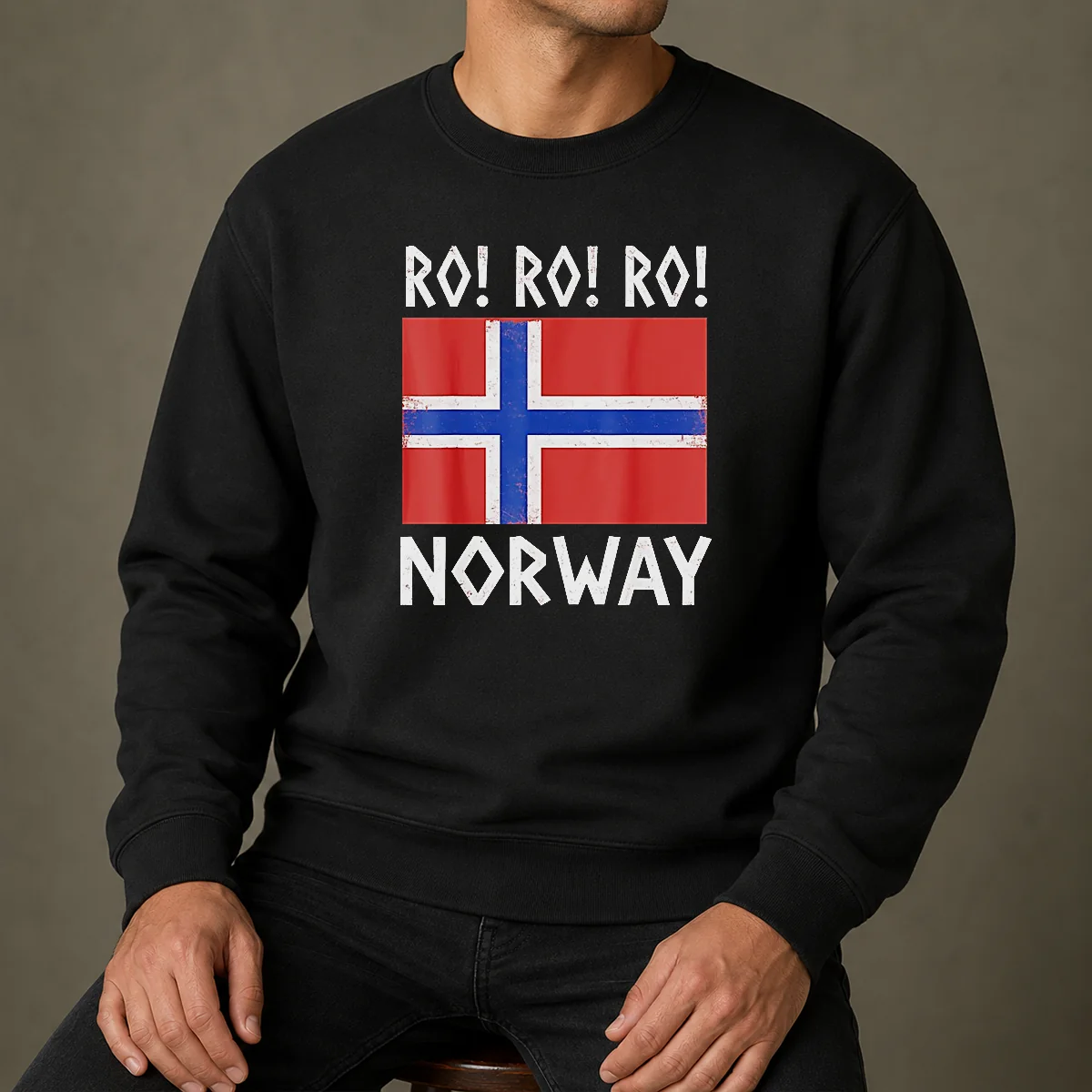 Happy Nice Ro Ro Ro Norway Round Of 16 FIFA World Cup 2026 Vintage Flag Sweater