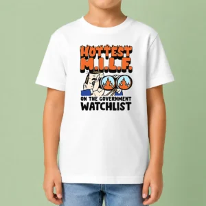 Happy Premium MILF Ivory Kids T-Shirt