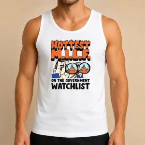 Happy Premium MILF Ivory Tank Top