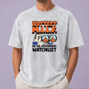 Happy Premium MILF Ivory Washed T-Shirt