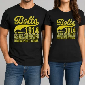 Happy Pretty Bridgeport Bolts Connecticut Vintage Baseball Team