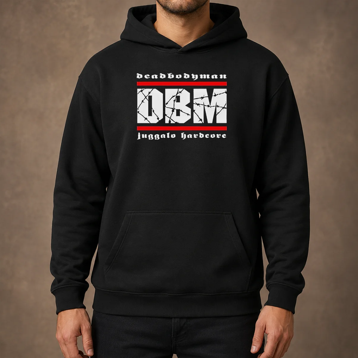 Happy Pretty Deadbodyman DBM Juggalo Hardcore Hoodie