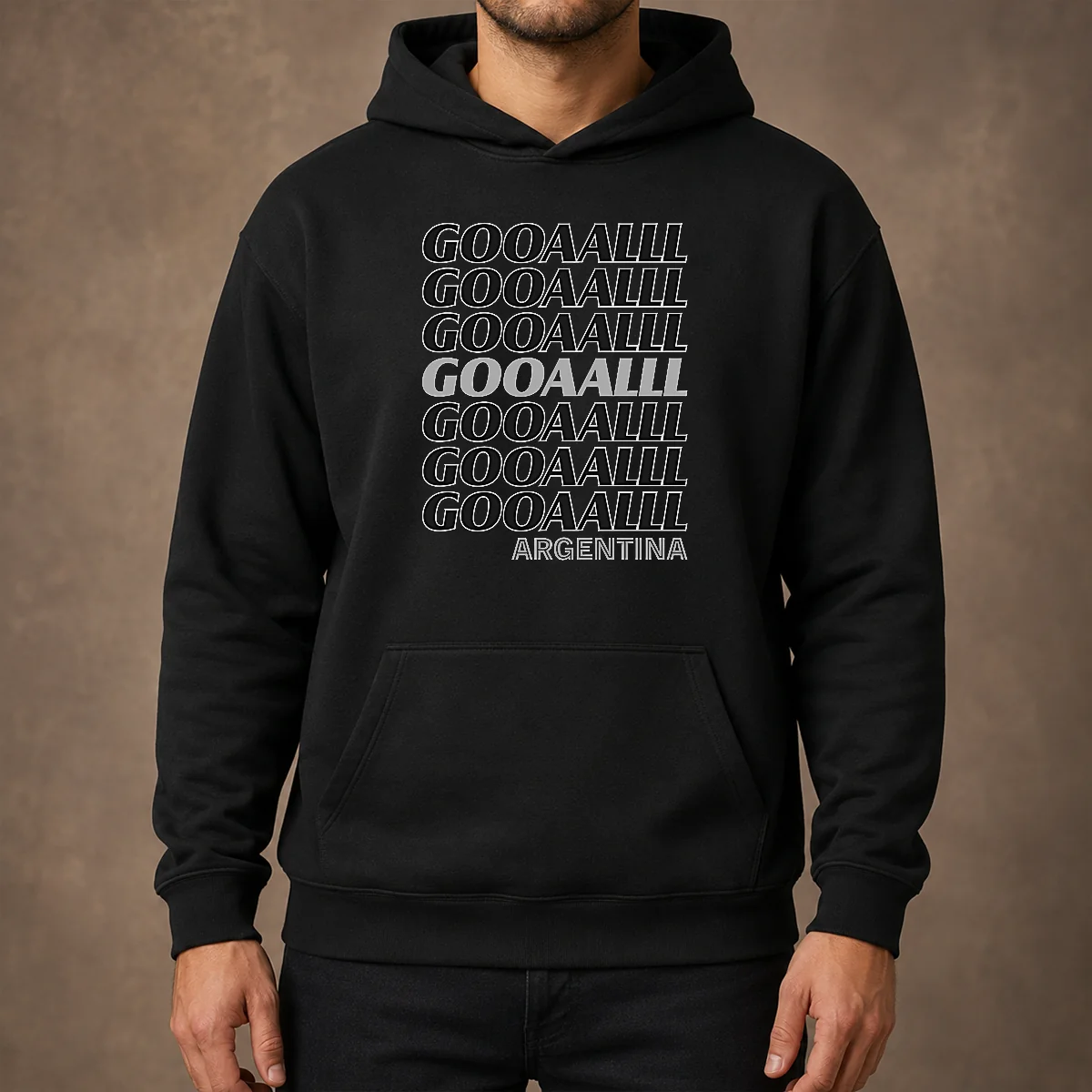 Hot Gooaalll Soccer Argentina Fan Goal Hoodie