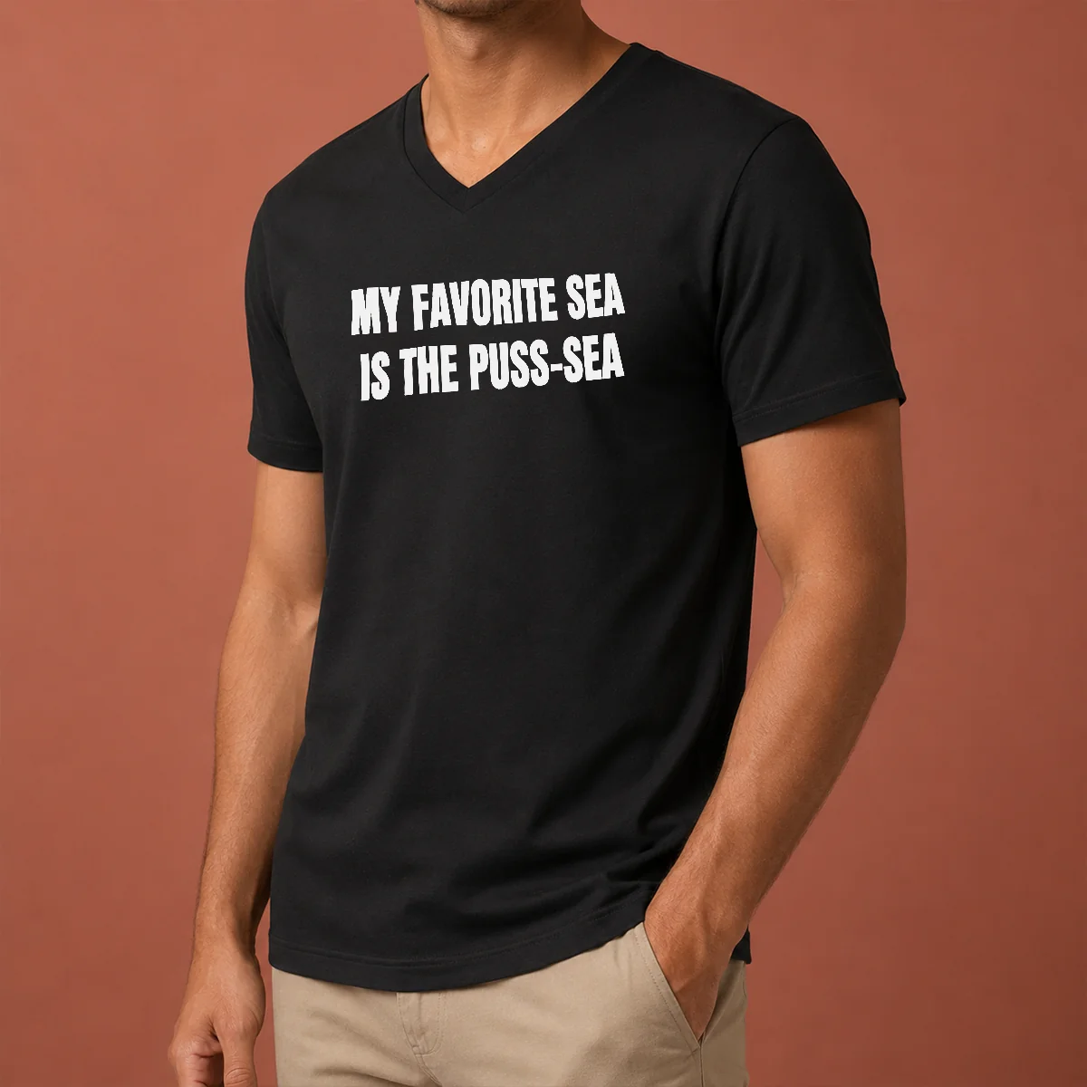Hot My Favorite Sea Is The V-Neck Shirt Hot My Favorite Sea Is The V-Neck Shirt