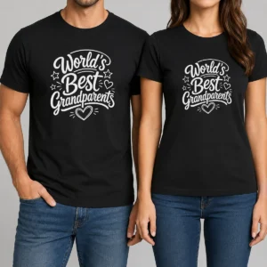 Hot Worlds Best Grandparents Day Line Art